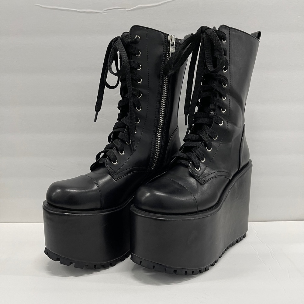 Current Mood Mid Calf Platform Boots